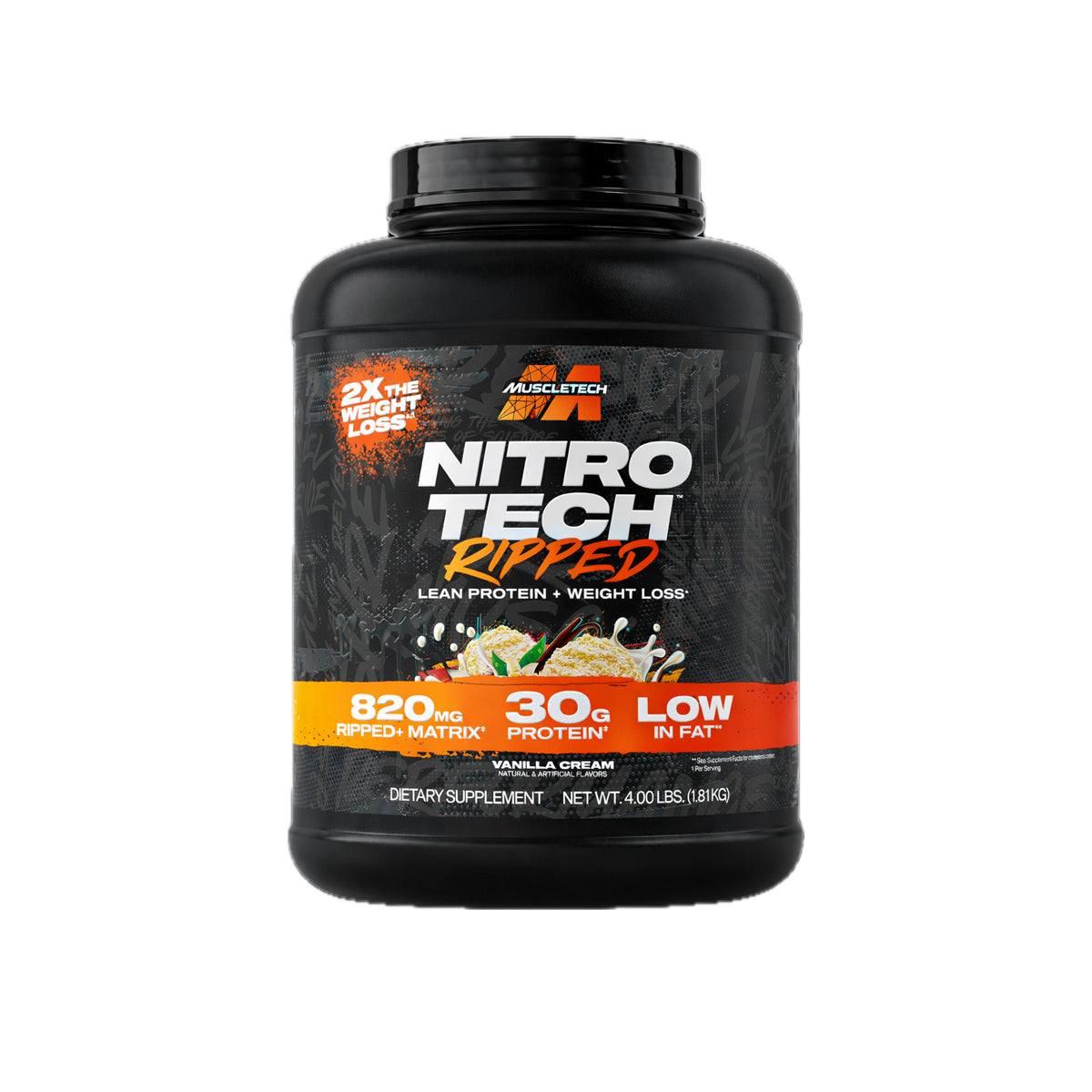 Proteina Nitrotech RIPPED 4 lbs by MUSCLETECH