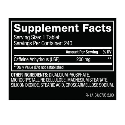 Cafeína 200mg 240 Caps by MUTANT