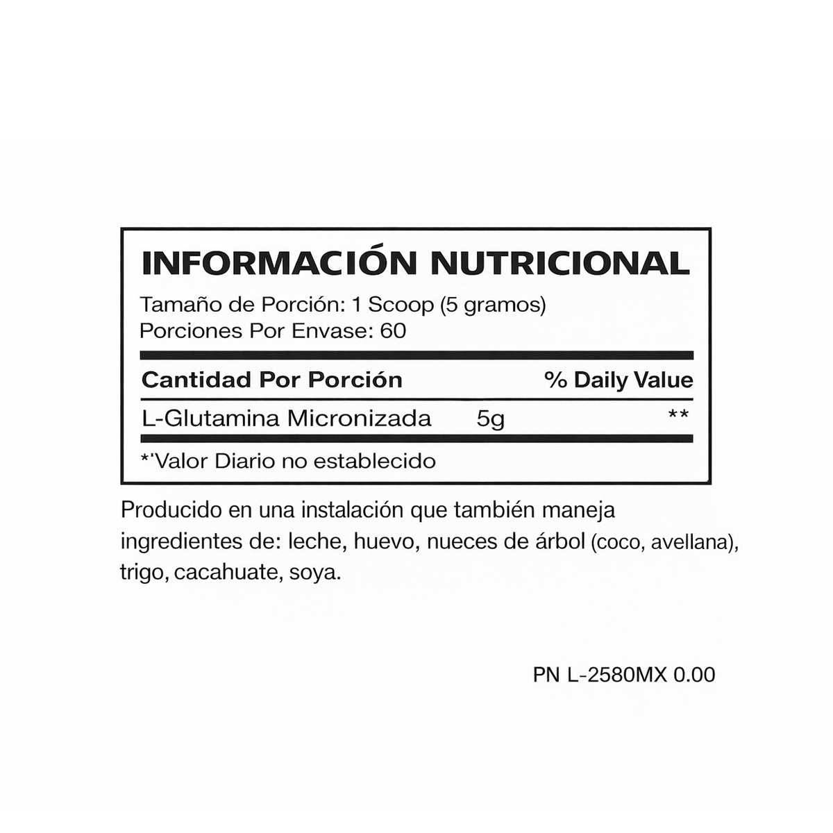 Glutamina Micronizada by MUTANT