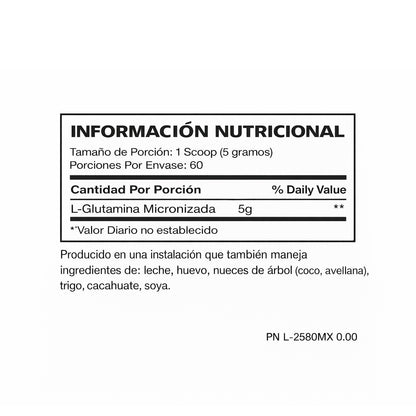 Glutamina Micronizada by MUTANT