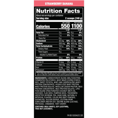 Mutant Mass 15 LBS by MUTANT