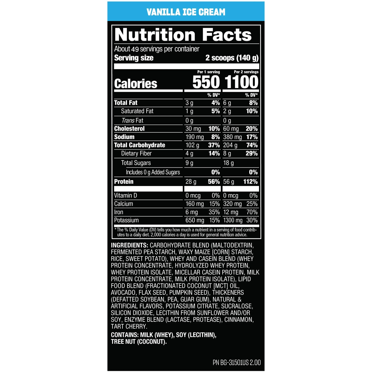 Mutant Mass 15 LBS by MUTANT