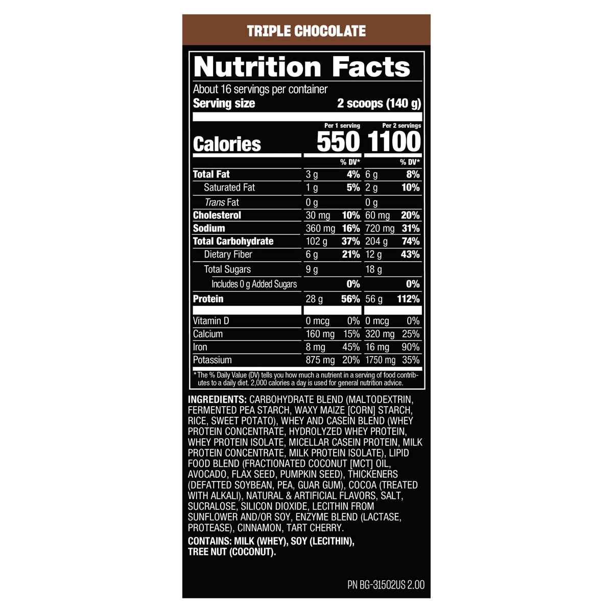 Mutant Mass 15 LBS by MUTANT