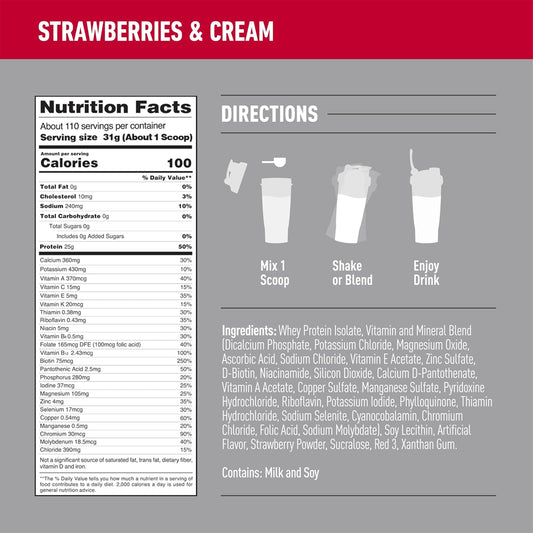 Proteina Isopure 7.5 LBS Zero Carbs by NATURE'S BEST