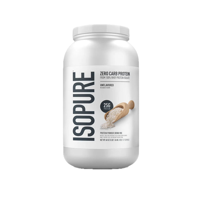 ISOPURE Zero Carbs Sin Sabor 3 lbs by NATURE'S BEST