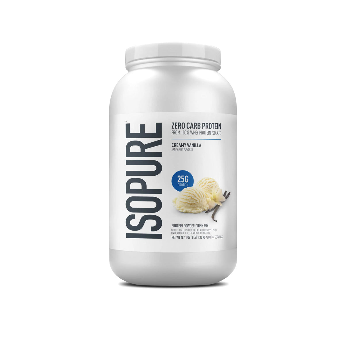 Proteina Isopure Zero Carbs 3 LBS by NATURE'S BEST