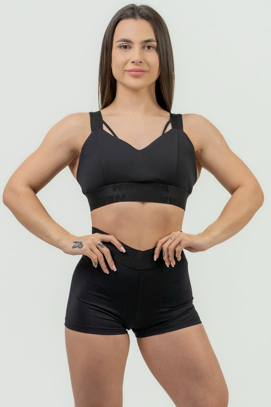 Women's Padded Sports Bra INTENSE Iconic by NEBBIA