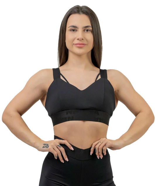 Women's Padded Sports Bra INTENSE Iconic by NEBBIA