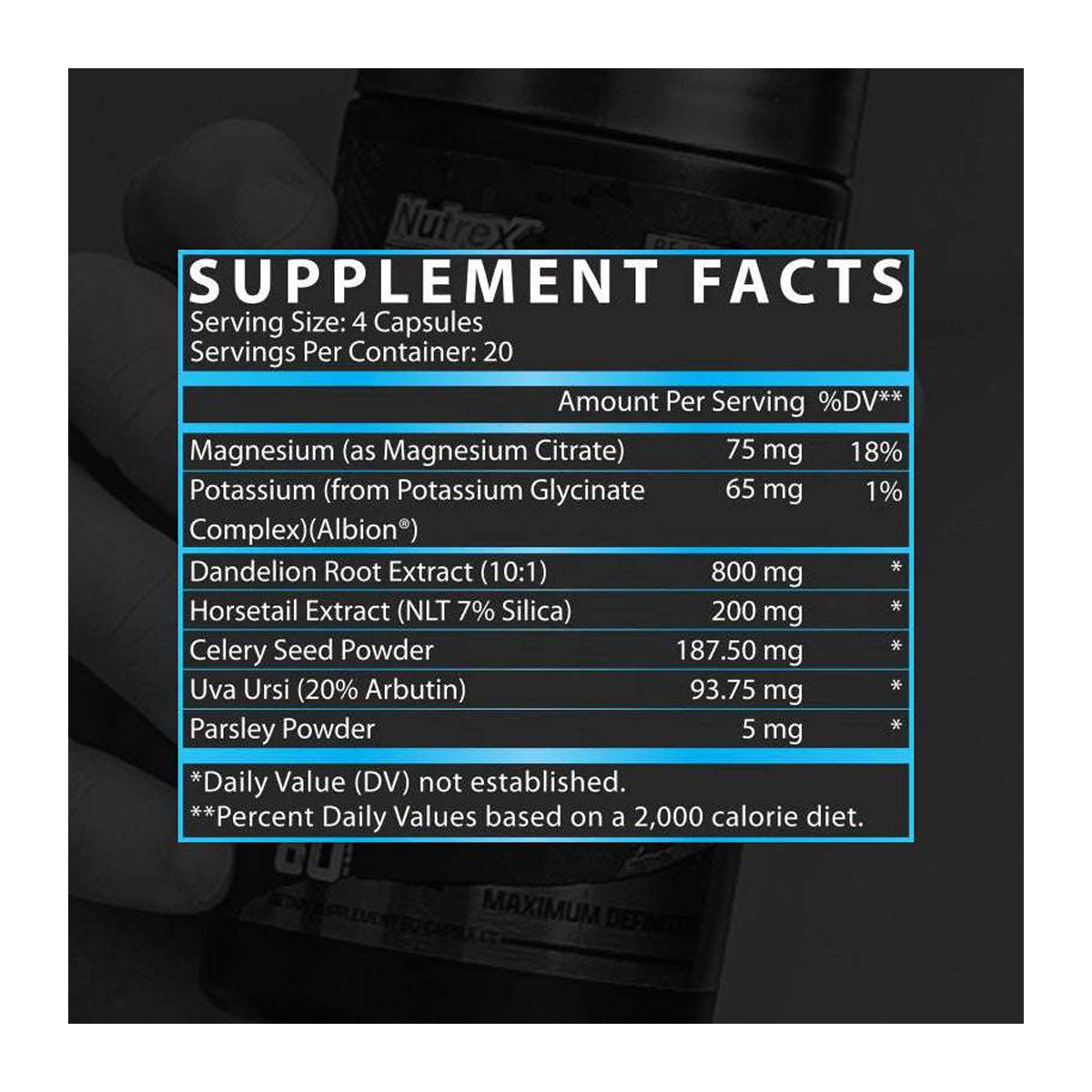 Lipo 6 Diuretic 80 Capsulas by NUTREX
