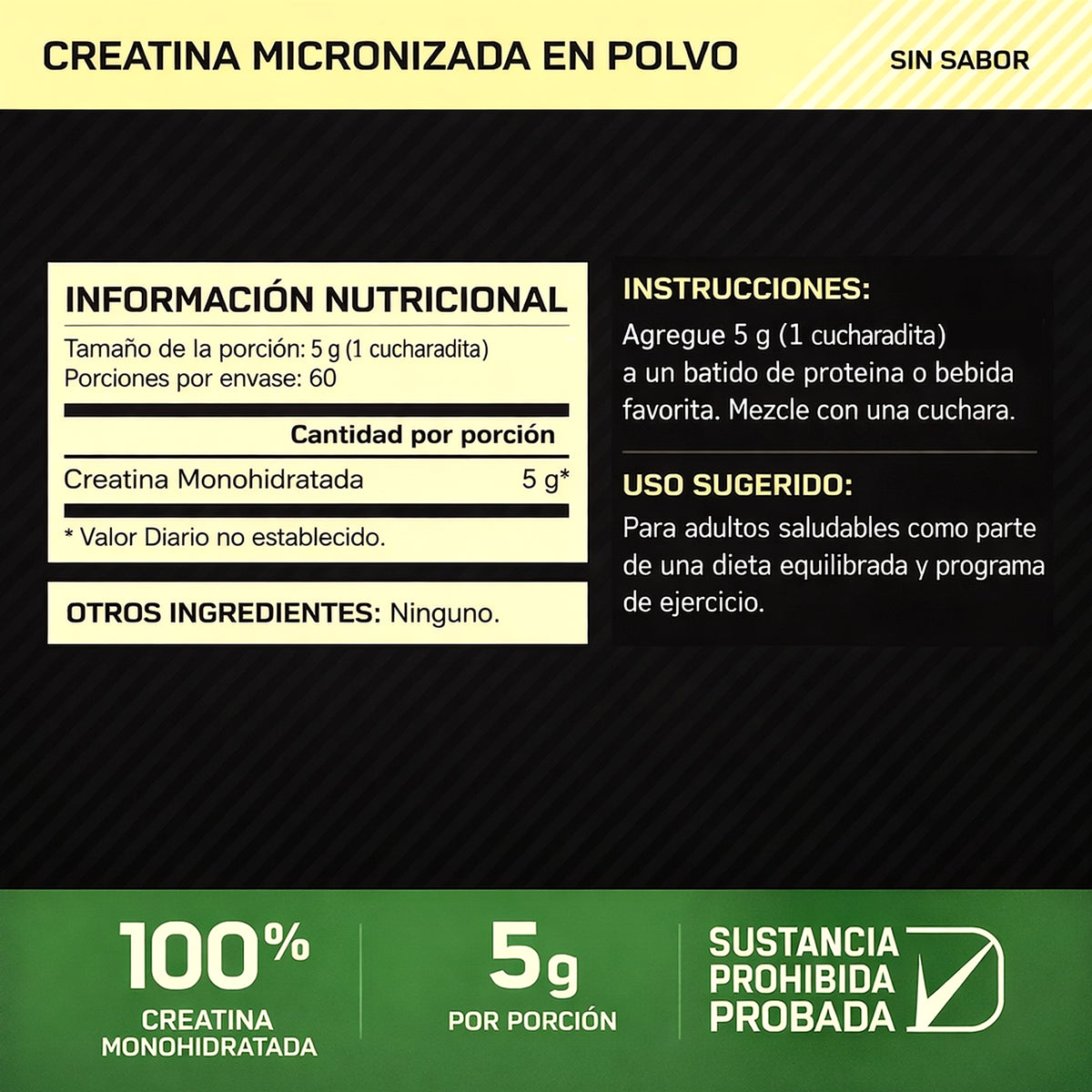 Creatina Micronizada by ON