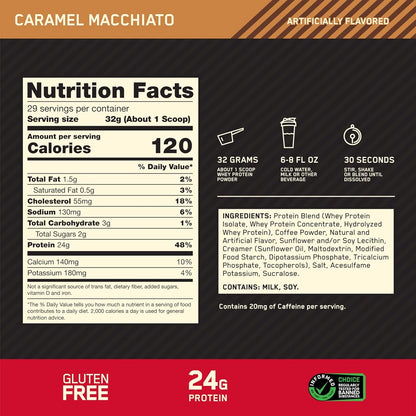 Proteína WHEY Gold Standar 2 LBS by ON