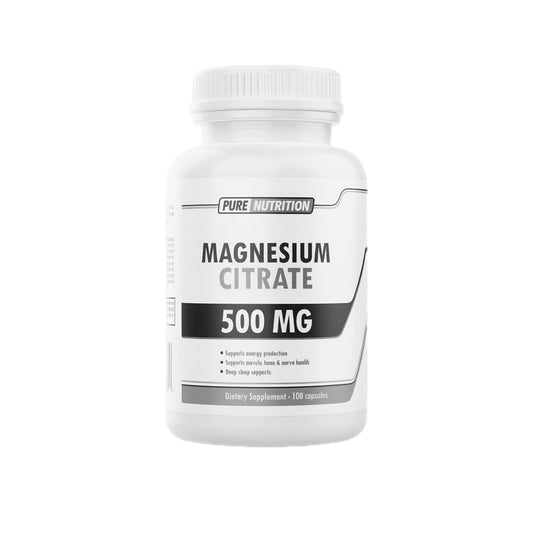 Citrato de Magnesio 500mg by PURE NUTRITION
