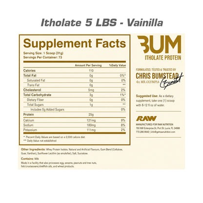 CBUM ITHOLATE 5 lbs by RAW