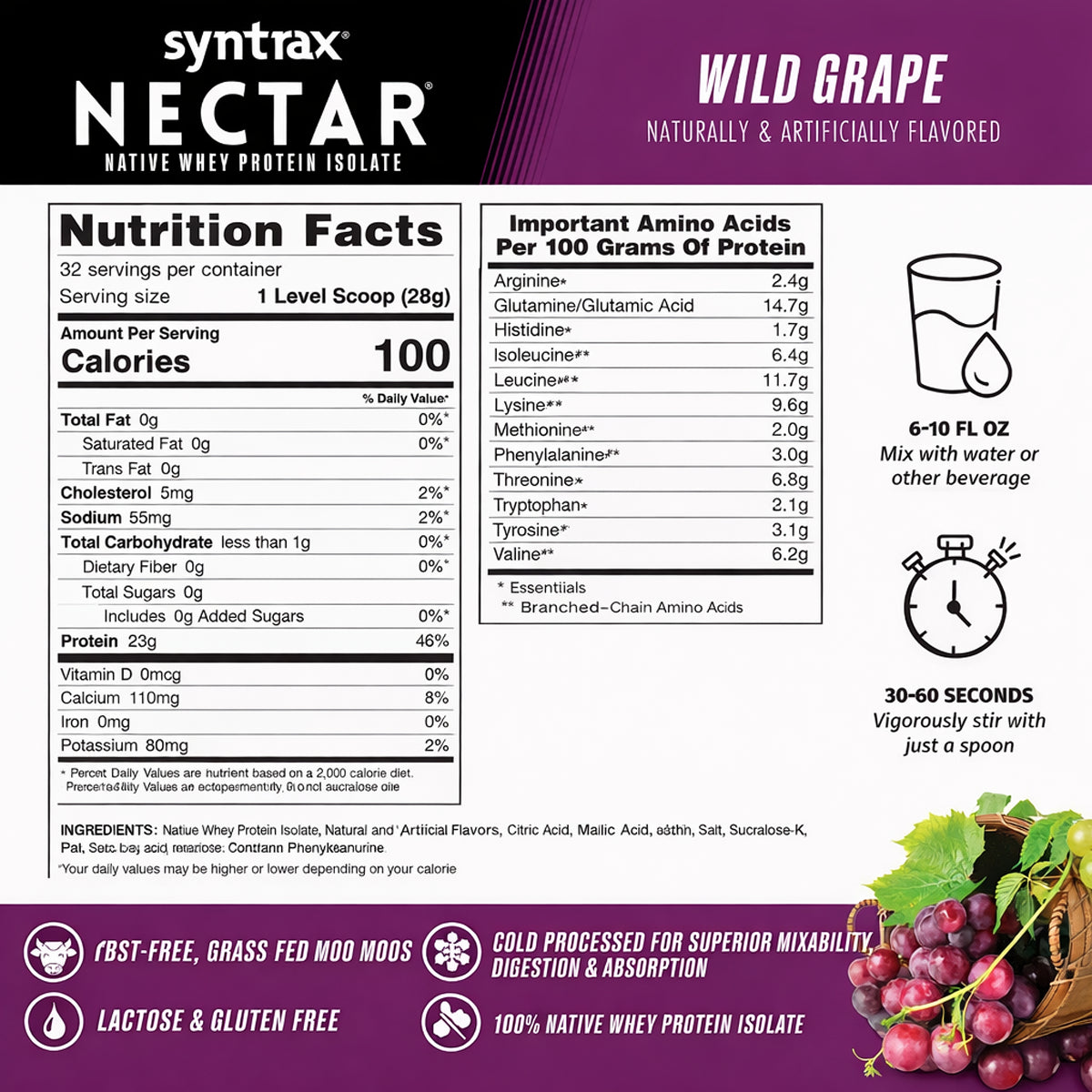 WHEY NECTAR 2 lbs by SYNTRAX