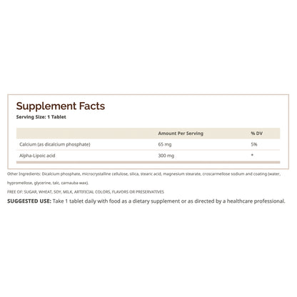 Ácido Alfa Lipoico 300mg by WINDMILL