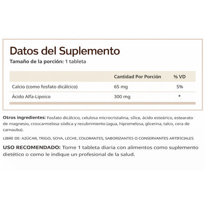 Ácido Alfa Lipoico 300mg by WINDMILL